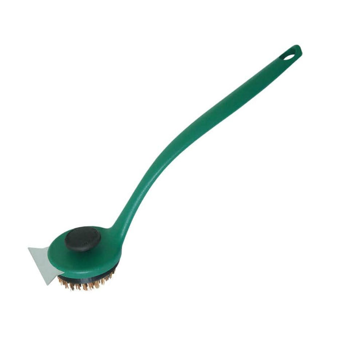 Big Green Egg Big Green Egg SpeediClean Palmyra Bristle Long-Handle Grid Scrubber - 127129 127129 Barbecue Accessories