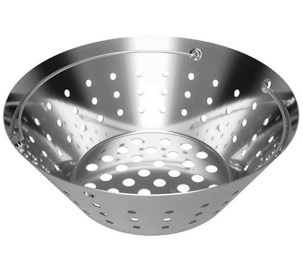 Big Green Egg Big Green Egg Stainless Steel Fire Bowl 2XLarge 122698 Barbecue Accessories 665719122698