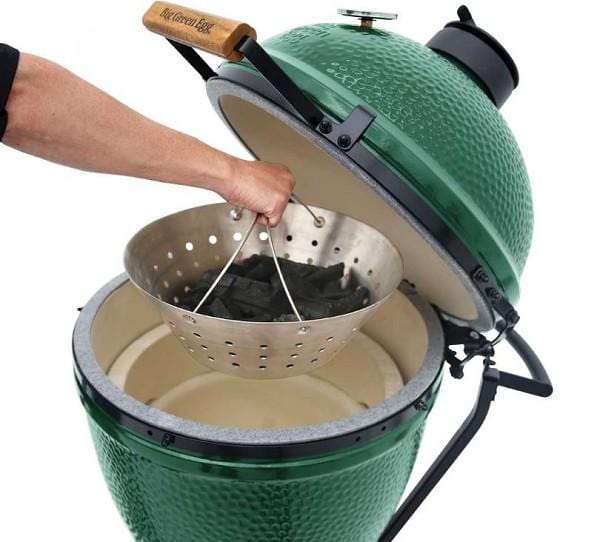 Big Green Egg Big Green Egg Stainless Steel Fire Bowl Barbecue Accessories