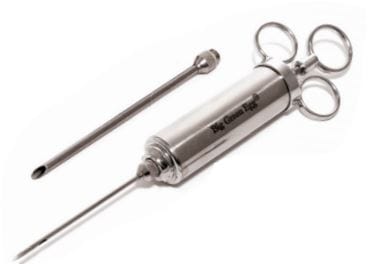 Big Green Egg Big Green Egg Stainless Steel Flavor Injector 119537 Barbecue Accessories