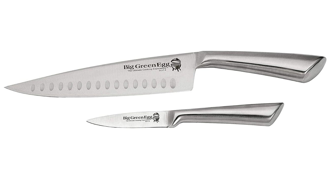 Big Green Egg Big Green Egg Stainless Steel Knife Set (2pc) - 117687 117687 Barbecue Accessories