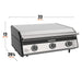Blackstone Blackstone 28" Drop-In Griddle with Hood 6129-BLACKSTONE Barbecue Finished - Gas