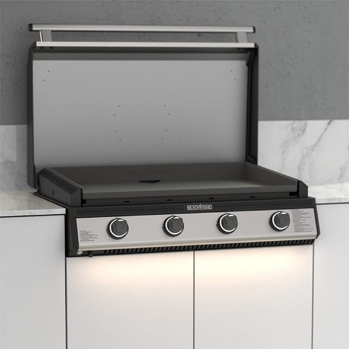 Blackstone Blackstone 36" Drop-In Griddle with Hood 6138-BLACKSTONE Barbecue Finished - Gas