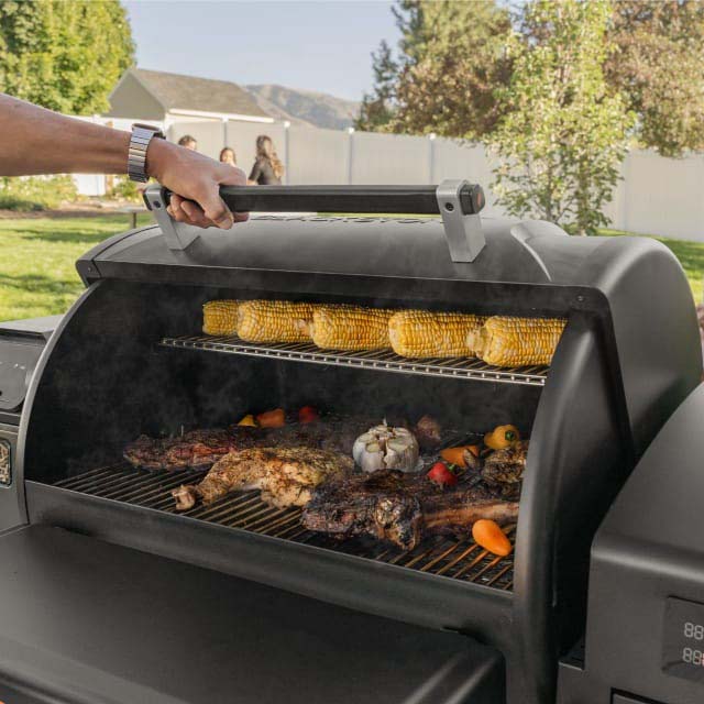 Blackstone Blackstone 900 Pellet Grill Air Fryer Combo 2258-BLACKSTONE Barbecue Finished - Gas