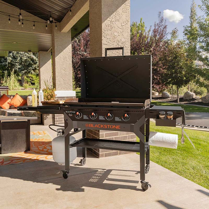 Blackstone Blackstone Iron Forged 36" Griddle (C&H Package Special!) 2310CA-SPECIAL Barbecue Finished - Gas