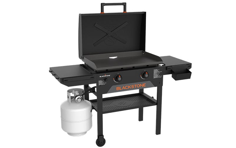 Blackstone Blackstone Original 28" Omnivore Griddle Cooking Station with Hood 2287-BLACKSTONE Barbecue Finished - Gas