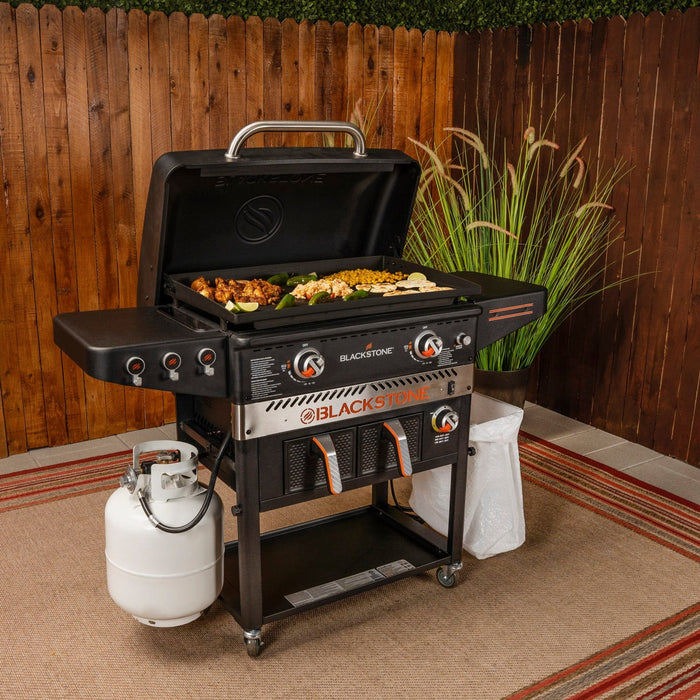 Blackstone Blackstone Patio 28" Airfryer Griddle Station 1962-BLACKSTONE Barbecue Finished - Gas