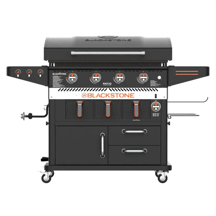 Blackstone Blackstone Patio 36" Cabinet Griddle w/ Airfryer (C&H Package Special!) 1923CA-SPECIAL Barbecue Finished - Gas