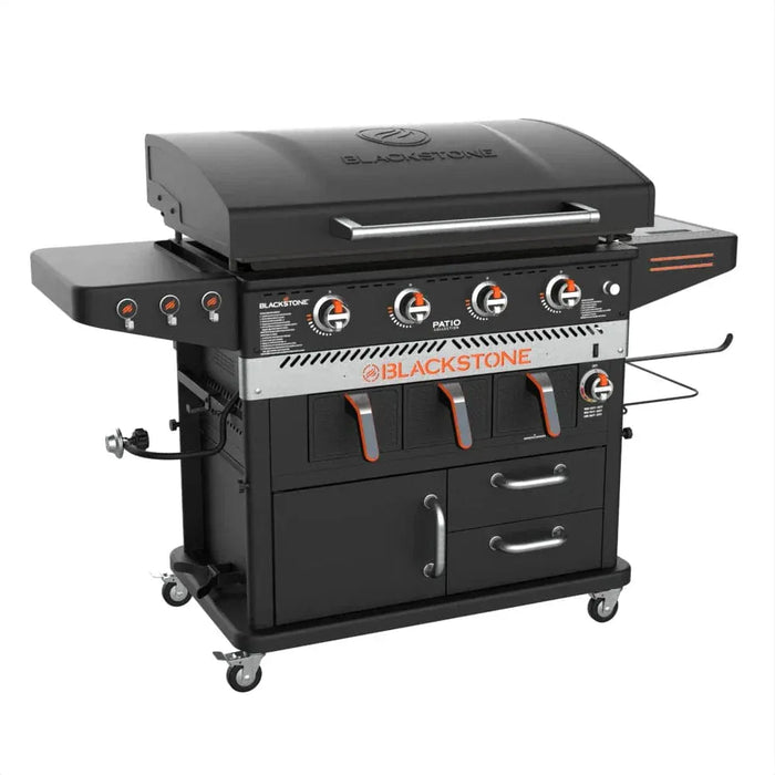 Blackstone Blackstone Patio 36" Cabinet Griddle w/ Airfryer (C&H Package Special!) 1923CA-SPECIAL Barbecue Finished - Gas