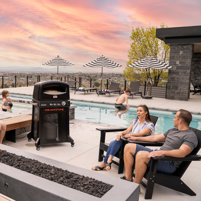 Blackstone Blackstone Pizza Oven w/ Mobile Cart 6825-BLACKSTONE Barbecue Finished - Gas