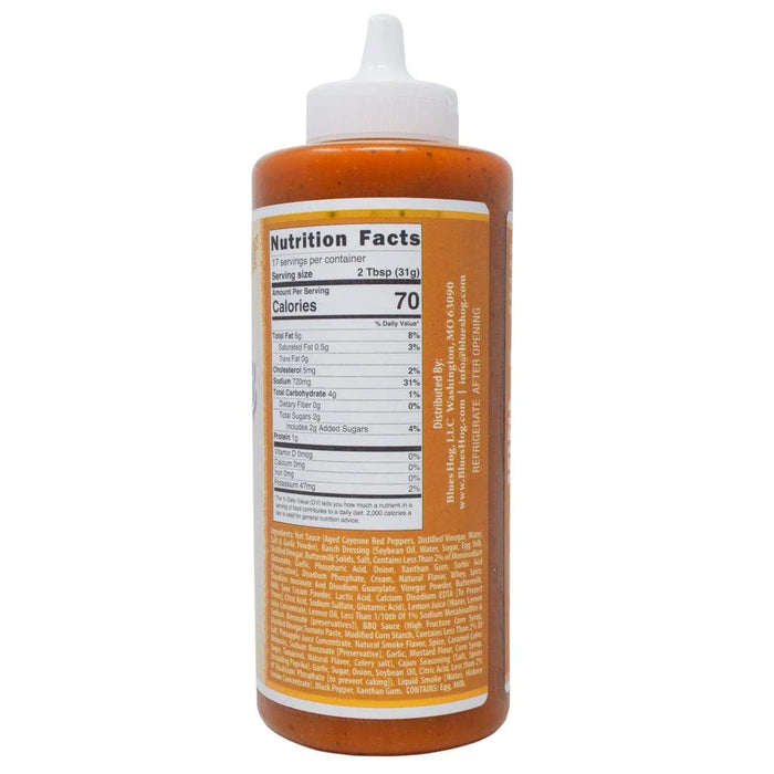 Blues Hog Blues Hog Wild Wing BBQ Sauce Squeeze Bottle (19 oz.) - 70810 70810 Barbecue Accessories