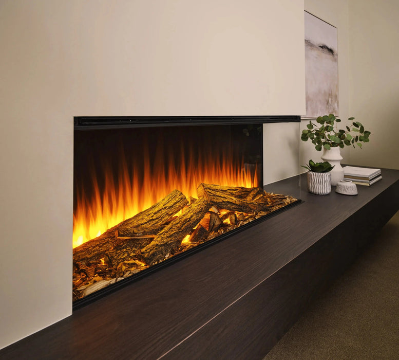 British Fires British Fires New Forest 48" Electric Fireplace (Black Edition) FCBUS0025 Fireplace Finished - Electric