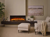 British Fires British Fires New Forest 48" Electric Fireplace (Black Edition) FCBUS0025 Fireplace Finished - Electric