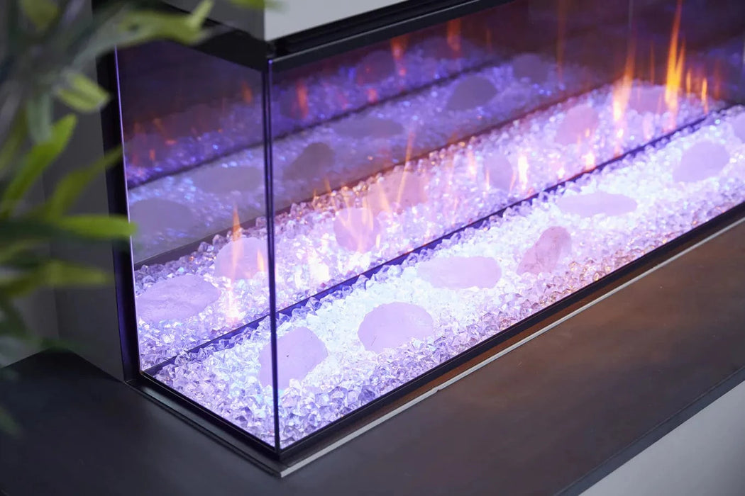 British Fires British Fires New Forest 48" Electric Fireplace (Black Edition) FCBUS0025 Fireplace Finished - Electric