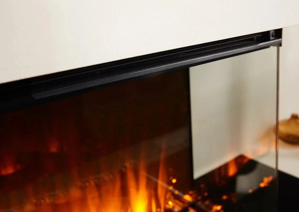 British Fires British Fires New Forest 63" Electric Fireplace (Black Edition) FCBUS0026 Fireplace Finished - Electric
