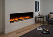 British Fires British Fires New Forest 75" Electric Fireplace (Black Edition) FCBUS0027 Fireplace Finished - Electric