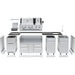 Broil King Broil King 10 ft. Outdoor Kitchen Island with Imperial S 690iE Barbecue Finished - Gas