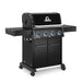 Broil King Broil King Baron 420 Pro Shadow Gas Grill Barbecue Finished - Gas