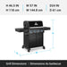Broil King Broil King Baron 420 Pro Shadow Gas Grill Barbecue Finished - Gas