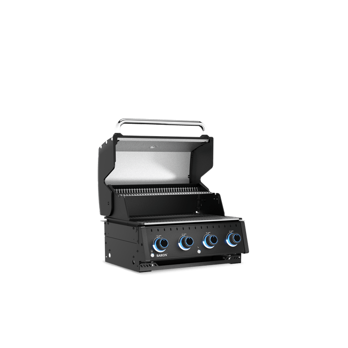 Broil King Broil King Baron 420 Shadow Built-In Gas Grill Barbecue Finished - Gas
