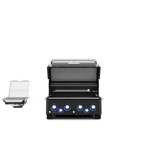 Broil King Broil King Baron 490 28" Infrared Shadow Built-In Gas Grill Barbecue Finished - Gas