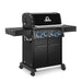 Broil King Broil King Baron 490 PRO Shadow Gas Grill Barbecue Finished - Gas