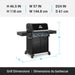 Broil King Broil King Baron 490 PRO Shadow Gas Grill Barbecue Finished - Gas
