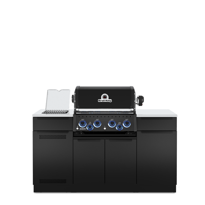 Broil King Broil King Baron 490i Gas Grill Island Barbecue Finished - Gas