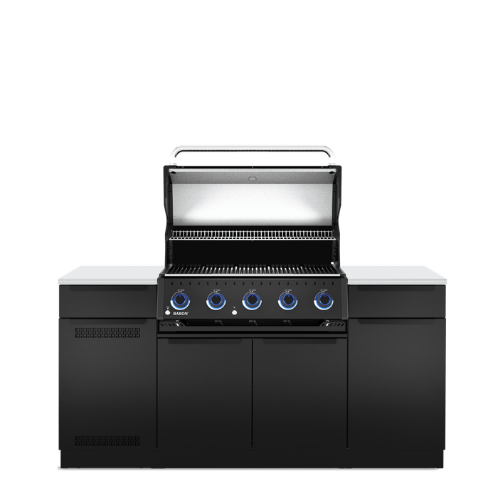 Broil King Broil King Baron 520i Island Shadow Gas Grill Barbecue Finished - Gas