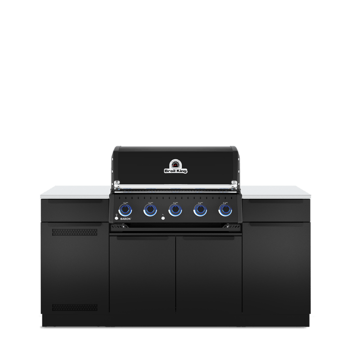 Broil King Broil King Baron 520i Island Shadow Gas Grill Barbecue Finished - Gas