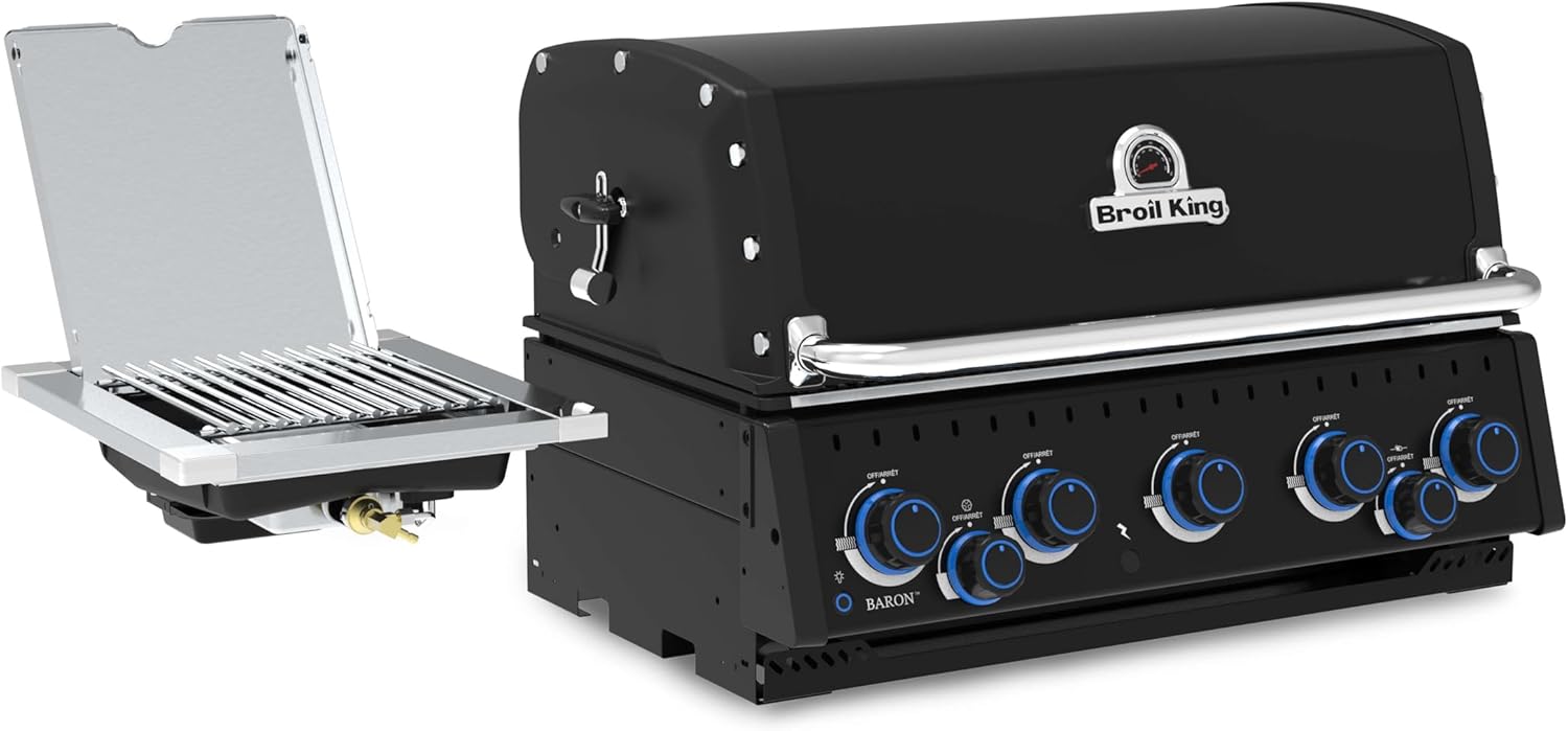 Broil King Broil King Baron 590 32" Infrared Shadow Built-In Gas Grill Barbecue Finished - Gas