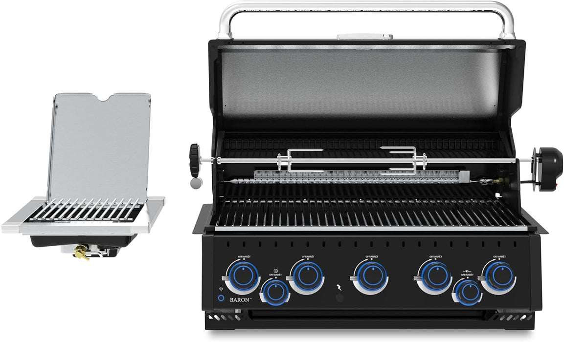 Broil King Broil King Baron 590 32" Infrared Shadow Built-In Gas Grill Barbecue Finished - Gas