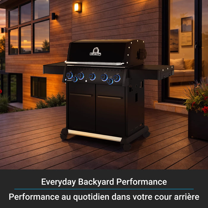 Broil King Broil King Baron 590 PRO Shadow Gas Grill Barbecue Finished - Gas