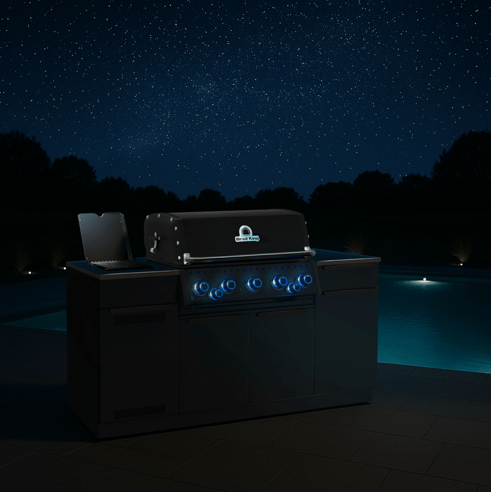 Broil King Broil King Baron 590i Gas Grill Island Barbecue Finished - Gas