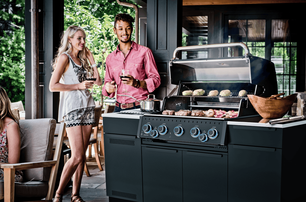 Broil King Broil King Baron 590i Gas Grill Island Barbecue Finished - Gas