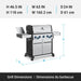 Broil King Broil King Baron S 490 PRO IR Gas Grill Barbecue Finished - Gas