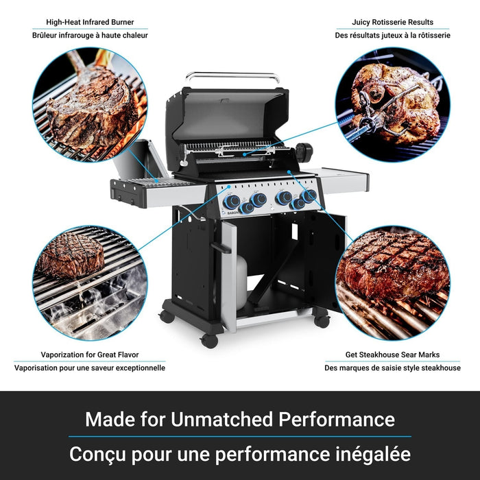 Broil King Broil King Baron S 490 PRO IR Gas Grill Barbecue Finished - Gas