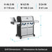Broil King Broil King Baron S 490 PRO IR Gas Grill Barbecue Finished - Gas