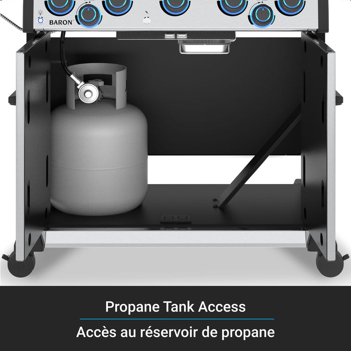 Broil King Broil King Baron S 590 Pro Infrared Gas Grill Barbecue Finished - Gas