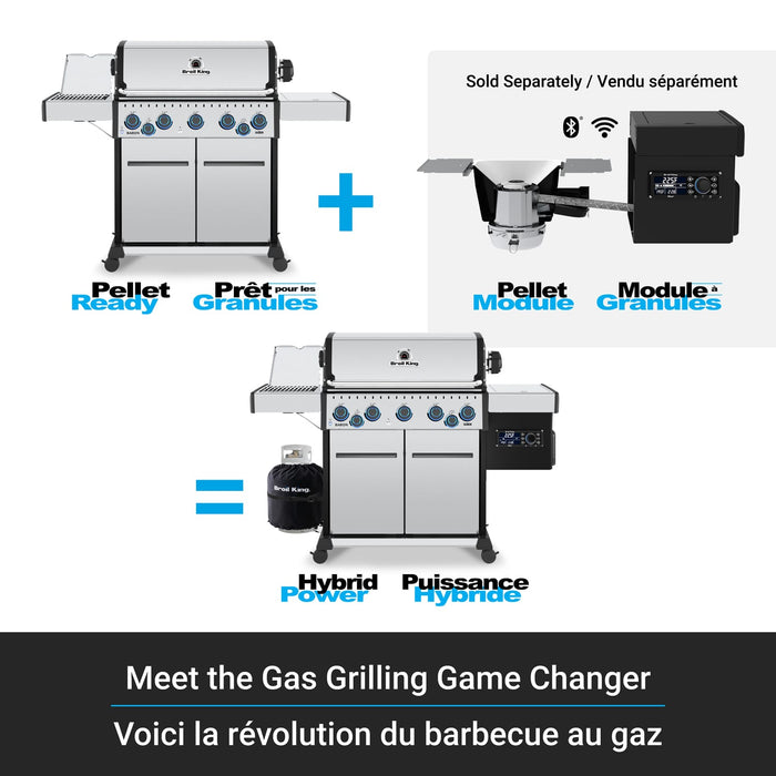 Broil King Broil King Baron S 590 Pro Infrared Gas Grill Barbecue Finished - Gas