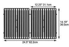 Broil King Broil King Cast-Iron Cooking Grids (2 Pack) - 11227 11227 Barbecue Parts 626821112274