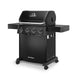 Broil King Broil King Crown 410 Shadow Gas Grill Barbecue Finished - Gas