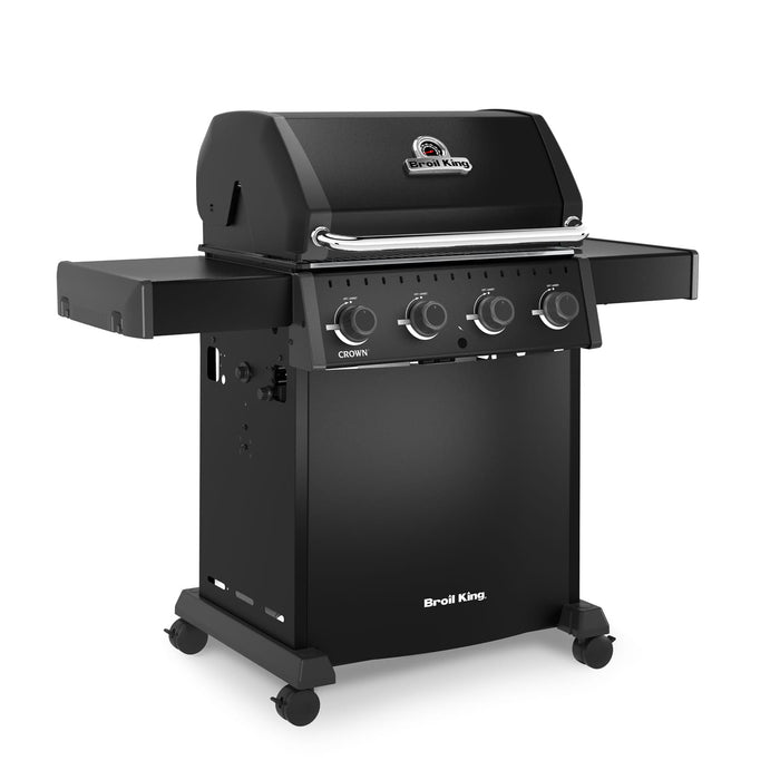 Broil King Broil King Crown 410 Shadow Gas Grill Barbecue Finished - Gas