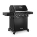 Broil King Broil King Crown 410 Shadow Gas Grill Barbecue Finished - Gas