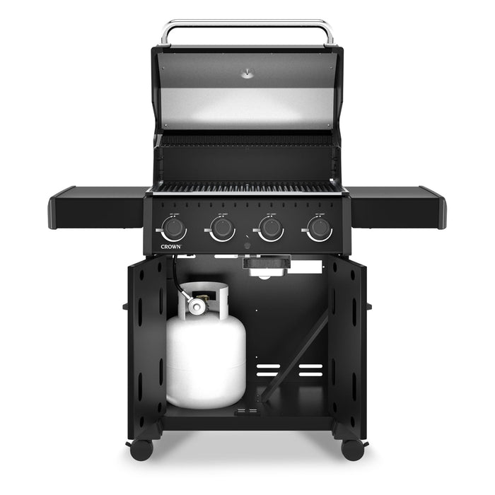 Broil King Broil King Crown 420 Shadow Gas Grill Barbecue Finished - Gas