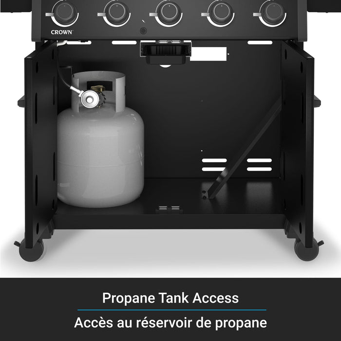 Broil King Broil King Crown 520 Shadow Gas Grill Barbecue Finished - Gas