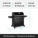 Broil King Broil King Crown 520 Shadow Gas Grill Barbecue Finished - Gas