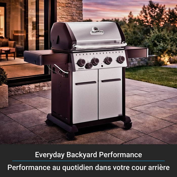 Broil King Broil King Crown S440 Gas Grill Barbecue Finished - Gas