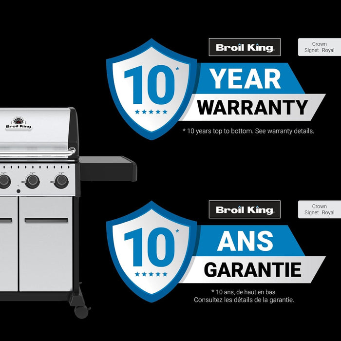 Broil King Broil King Crown S440 Gas Grill Barbecue Finished - Gas