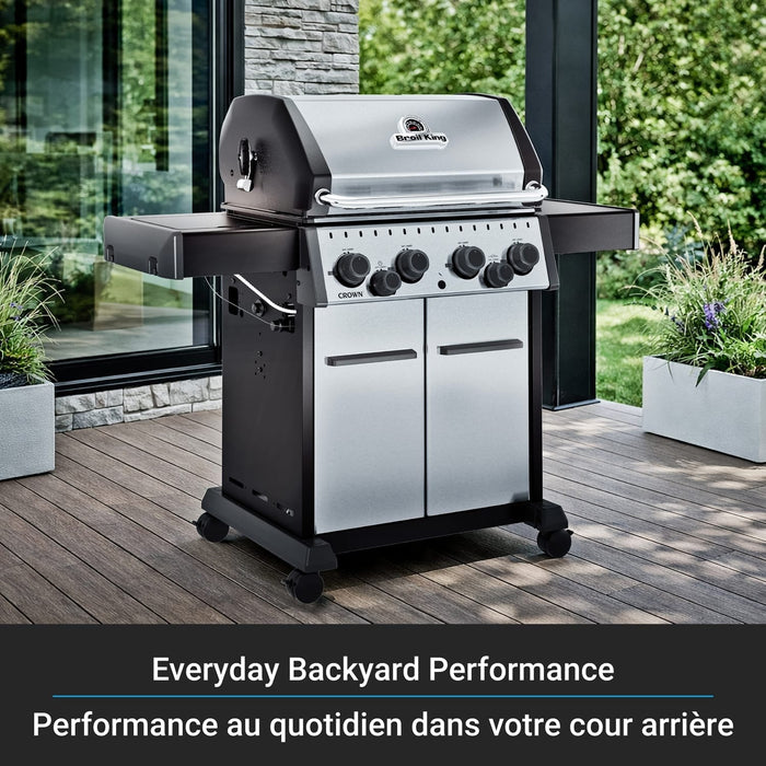 Broil King Broil King Crown S490 Gas Grill Barbecue Finished - Gas